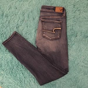 American Eagle Super Stretch Skinny Jeans 8 Long